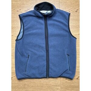 Eddie Bauer Blue Fleece Vest